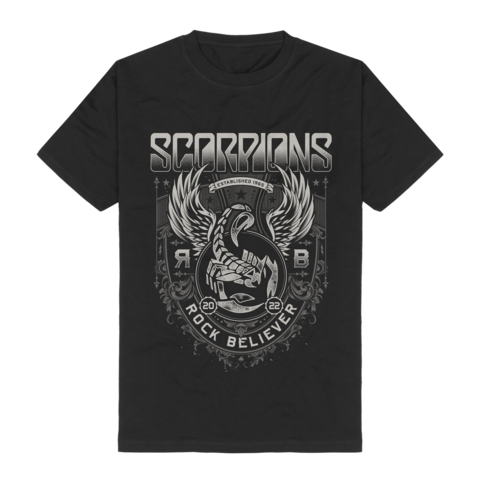 Rock Believer Ornaments von Scorpions - T-Shirt jetzt im Bravado Store