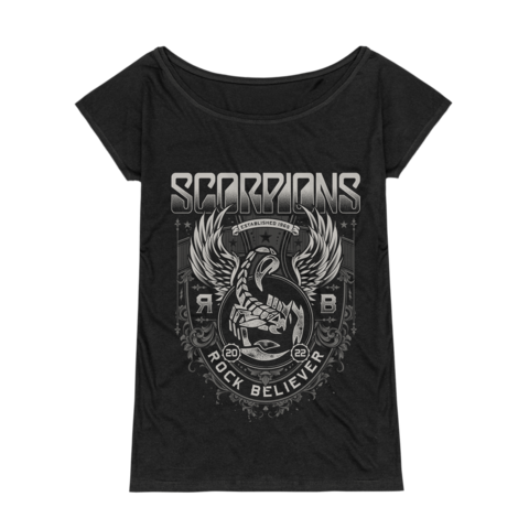 Rock Believer Ornaments von Scorpions - Girlie Shirt jetzt im Bravado Store