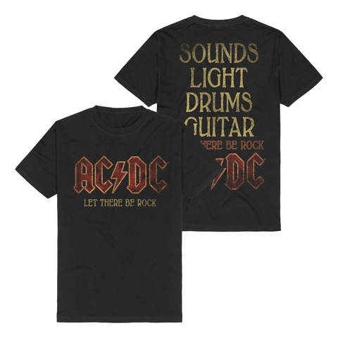 Sounds Light Drums Guitar von AC/DC - T-Shirt jetzt im Bravado Store