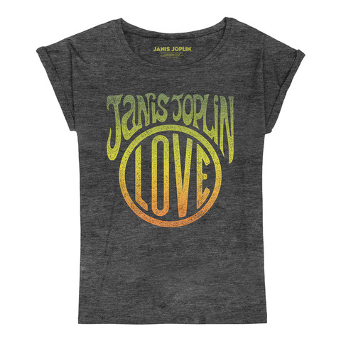 Love Circle von Janis Joplin - Girlie Shirt jetzt im Bravado Store