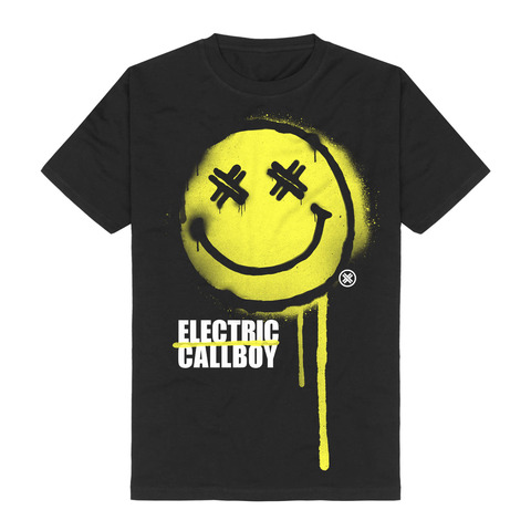 Spray Smile von Electric Callboy - T-Shirt jetzt im Bravado Store