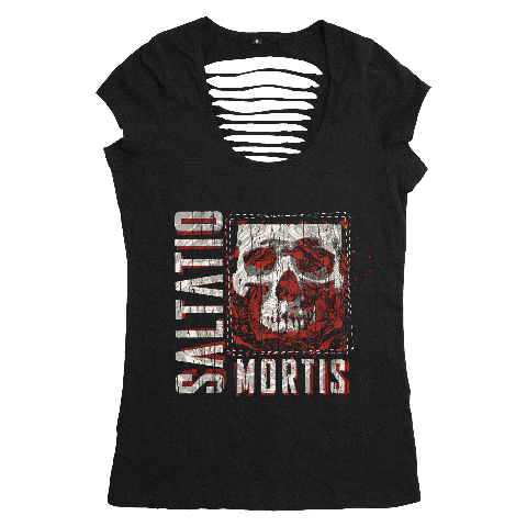 Square Skull von Saltatio Mortis - Girlie Shirt jetzt im Bravado Store