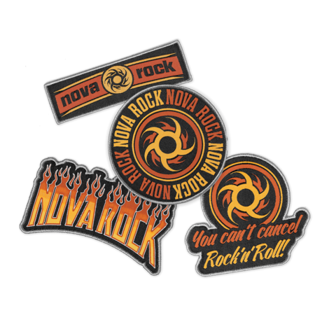 Logos von Nova Rock Festival - Patch Set (4-er) jetzt im Bravado Store