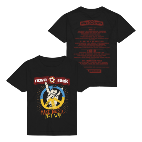 Make Music von Nova Rock Festival - Kids Shirt jetzt im Bravado Store