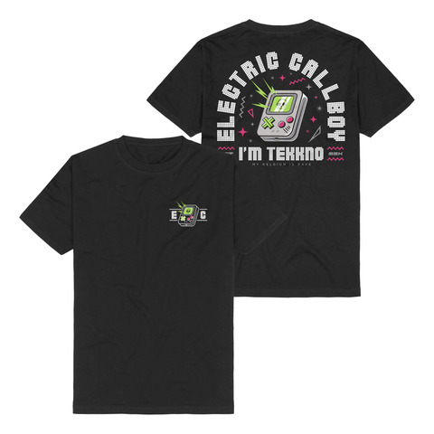 Tekkno Arcade von Electric Callboy - T-Shirt jetzt im Bravado Store