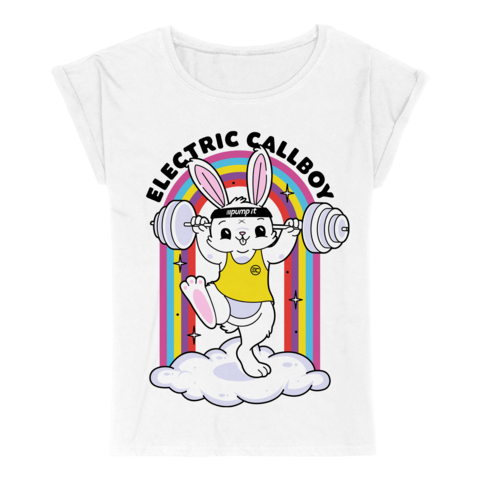 Pump It Bunny von Electric Callboy - Girlie Shirt jetzt im Bravado Store
