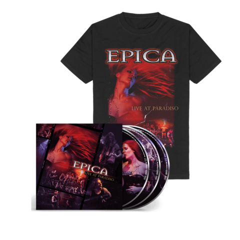 Live At Paradiso von Epica - CD Bundle jetzt im Bravado Store