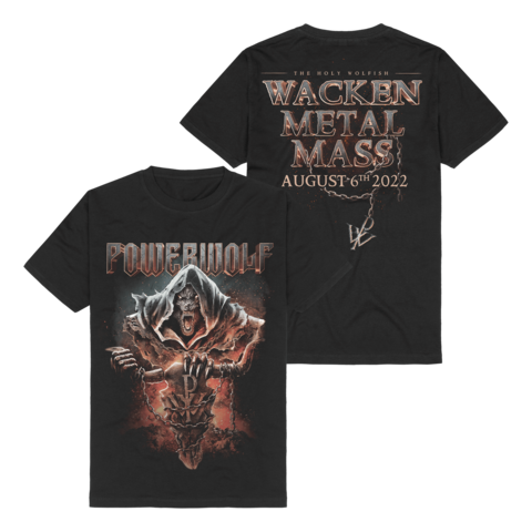Wacken Metal Mass von Powerwolf - T-Shirt jetzt im Bravado Store
