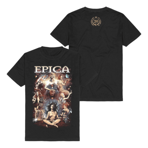 20th Anniversary von Epica - T-Shirt jetzt im Bravado Store