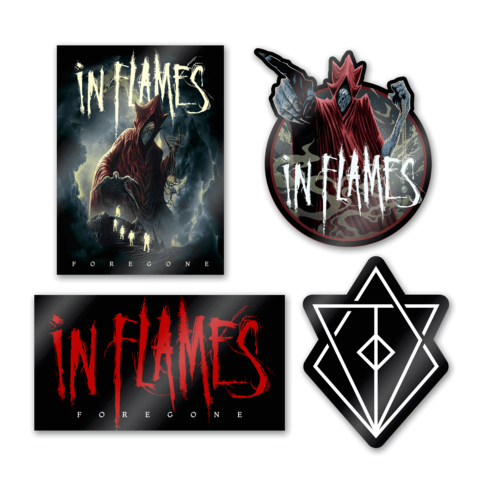 Foregone von In Flames - Sticker Set jetzt im Bravado Store