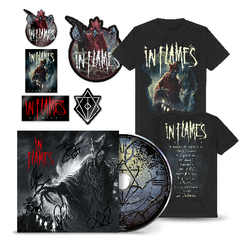 Foregone von In Flames - Signed Digipack CD + T-Shirt Bundle jetzt im Bravado Store
