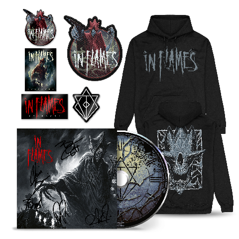 Foregone von In Flames - Signed Digipack CD + Hoodie Bundle jetzt im Bravado Store