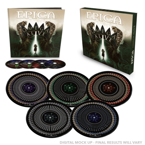 Omega Alive (Ltd 10inch Boxset) von Epica - Boxset jetzt im Bravado Store