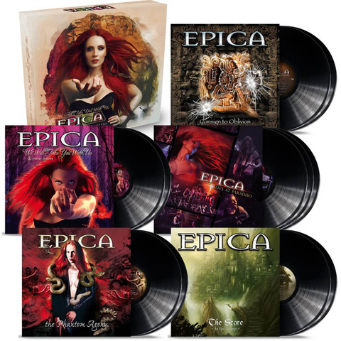 We Still Take You With Us von Epica - Ltd. LP Boxset (11 Black LP's) jetzt im Bravado Store