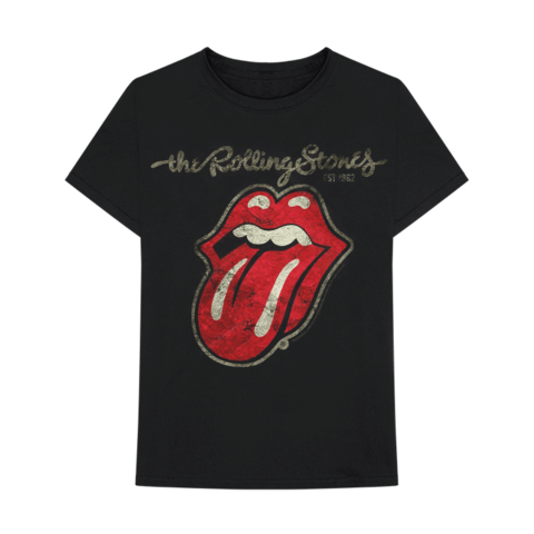 Plastered Tongue von The Rolling Stones - T-Shirt jetzt im Bravado Store