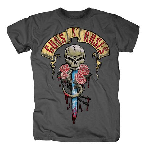 Distressed Dripping Dagger von Guns N' Roses - T-Shirt jetzt im Bravado Store