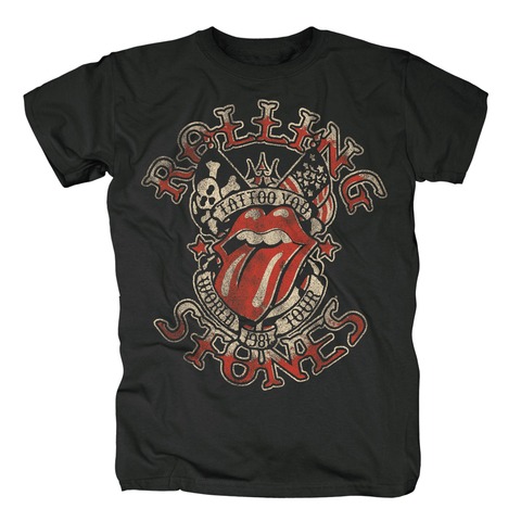Tattoo You Tour von The Rolling Stones - T-Shirt jetzt im Bravado Store
