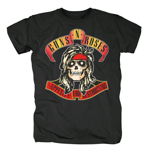 Bandana Skull von Guns N' Roses - T-Shirt jetzt im Bravado Store