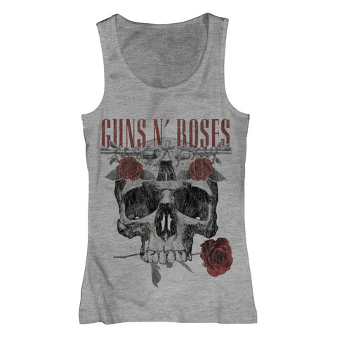 Flower Skull von Guns N' Roses - Girlie Top jetzt im Bravado Store