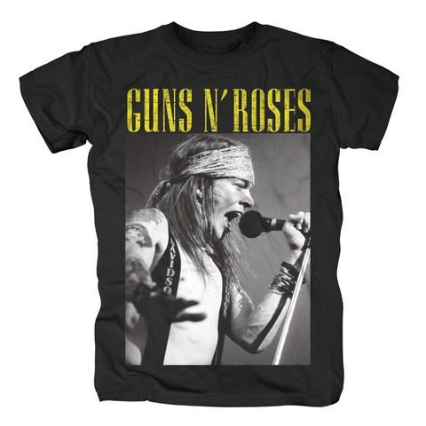 Axl Live Profile von Guns N' Roses - T-Shirt jetzt im Bravado Store