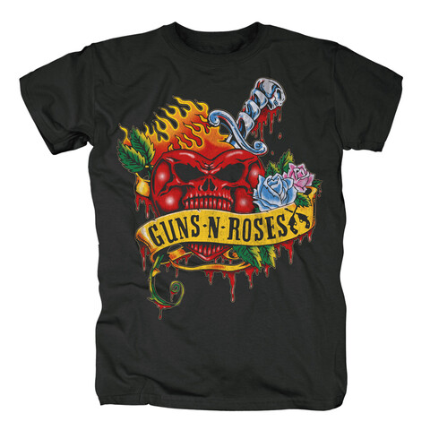 Skull Heart von Guns N' Roses - T-Shirt jetzt im Bravado Store