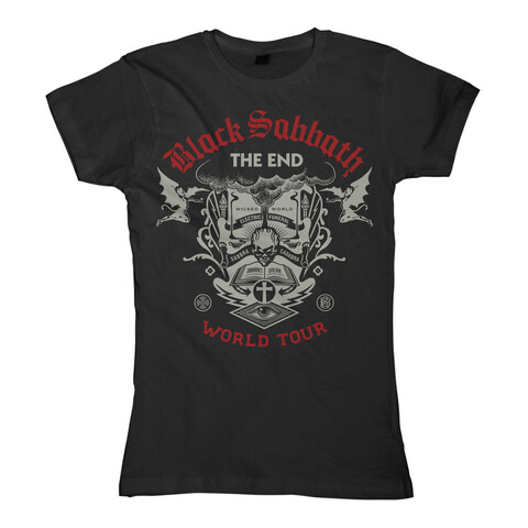 The End Scripture von Black Sabbath - Girlie Shirt jetzt im Bravado Store