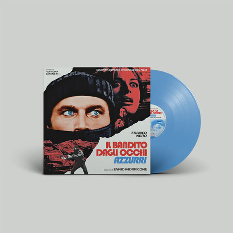 Il Bandito Dagli Occhi Azzurri "The Blue-Eyed Bandit" (Limited Transparent Blue LP) von Ennio Morricone - LP jetzt im Bravado Store