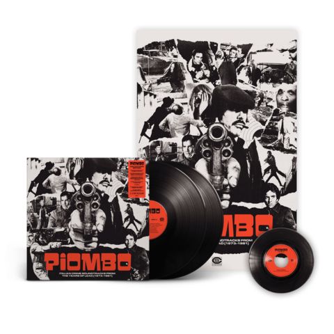 Piombo - The Crime - Funk Sound Of Italian Cinema In The Years Of Lead (73-81) von Various Artists - Limitierte Exkl. 2LP + 7inch jetzt im Bravado Store