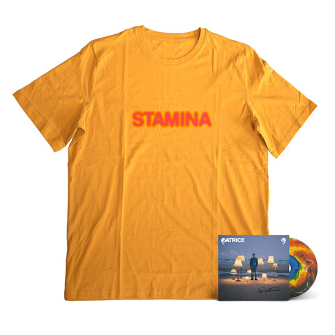 9 von Patrice - signierte CD + T-Shirt (orange) jetzt im Bravado Store