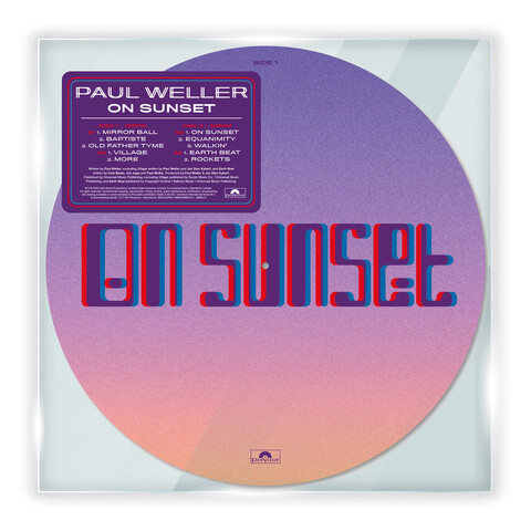 On Sunset (Ltd. Picture Disc) von Paul Weller - LP jetzt im Bravado Store