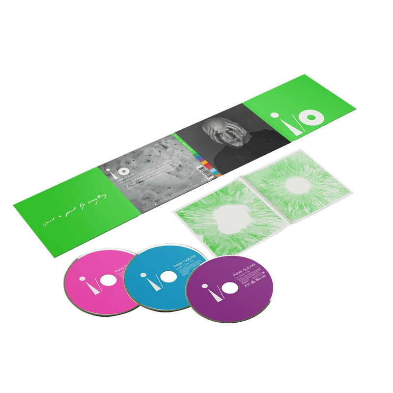 I/O von Peter Gabriel - 2CD Blue & Pink + Purple BluRay jetzt im Bravado Store