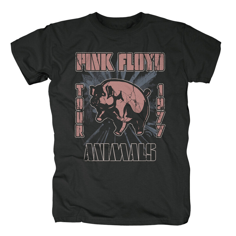 Animals Tour 1977 von Pink Floyd - T-Shirt jetzt im Bravado Store