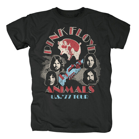 Animals US Tour 1977 von Pink Floyd - T-Shirt jetzt im Bravado Store