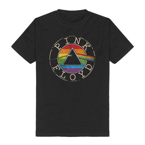 Logo Circle Rainbow von Pink Floyd - T-Shirt jetzt im Bravado Store