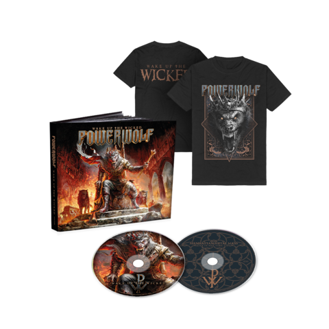 Wake Up The Wicked von Powerwolf - Mediabook CD + T-Shirt jetzt im Bravado Store