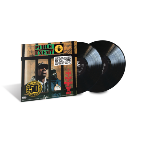 It Takes A Nation of Millions To Hold Us Back 35th Anniversary Edition von Public Enemy - 2LP jetzt im Bravado Store
