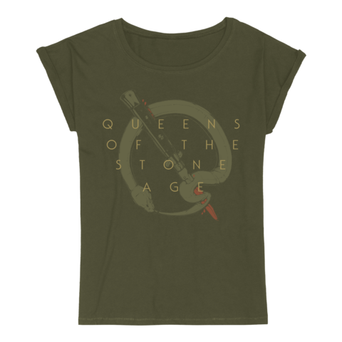 ITNR Snake Logo von Queens Of The Stone Age - Girlie Shirt jetzt im Bravado Store