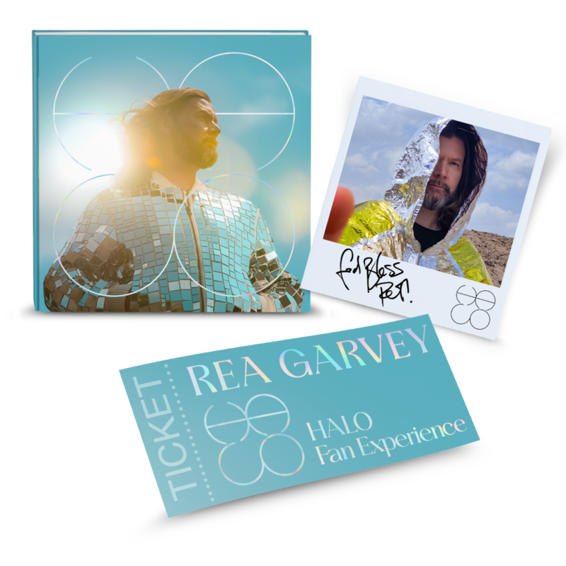 HALO von Rea Garvey - Ltd. CD Hardcover Book + Ticket + Signiertes Foto jetzt im Bravado Store