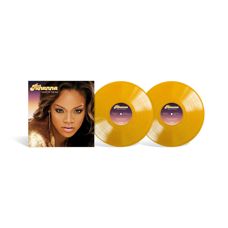 Music Of The Sun von Rihanna - Coloured 2LP jetzt im Bravado Store