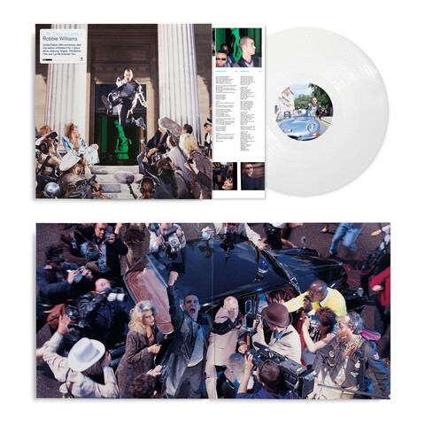 Life Thru A Lens (25th Anniversary Edition) von Robbie Williams - Clear LP jetzt im Bravado Store