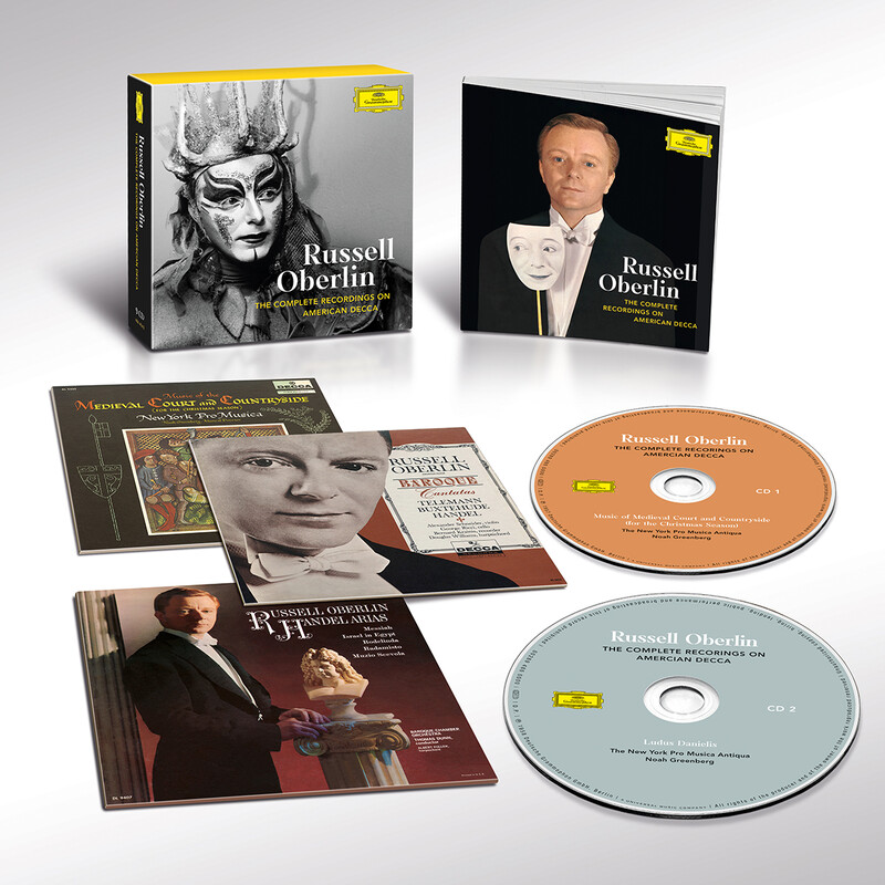 Russel Oberlin: Complete Recordings on American Decca von Russel Oberlin, Greenberg, New York Pro Musica - Boxset (9 CDs) jetzt im Bravado Store