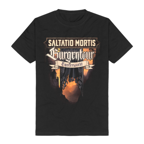 Burgentour Finsterwacht 2024 von Saltatio Mortis - T-Shirt jetzt im Bravado Store