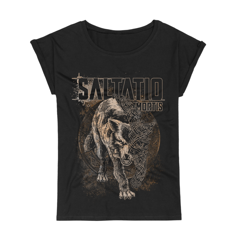 Celtic Wolf von Saltatio Mortis - Girlie Shirt jetzt im Bravado Store