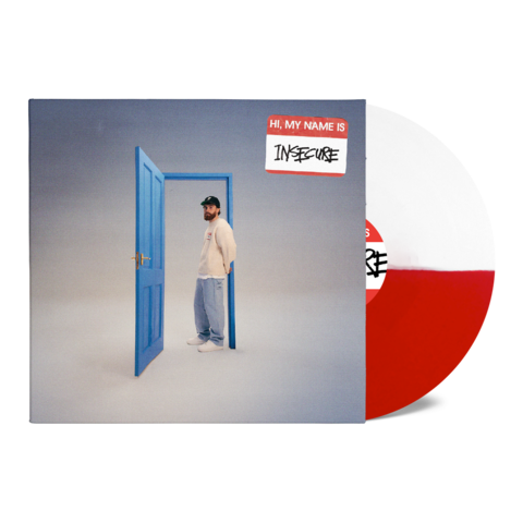 hi, my name is insecure von Sam Tompkins - LP - Exclusive Red/White Coloured Vinyl jetzt im Bravado Store