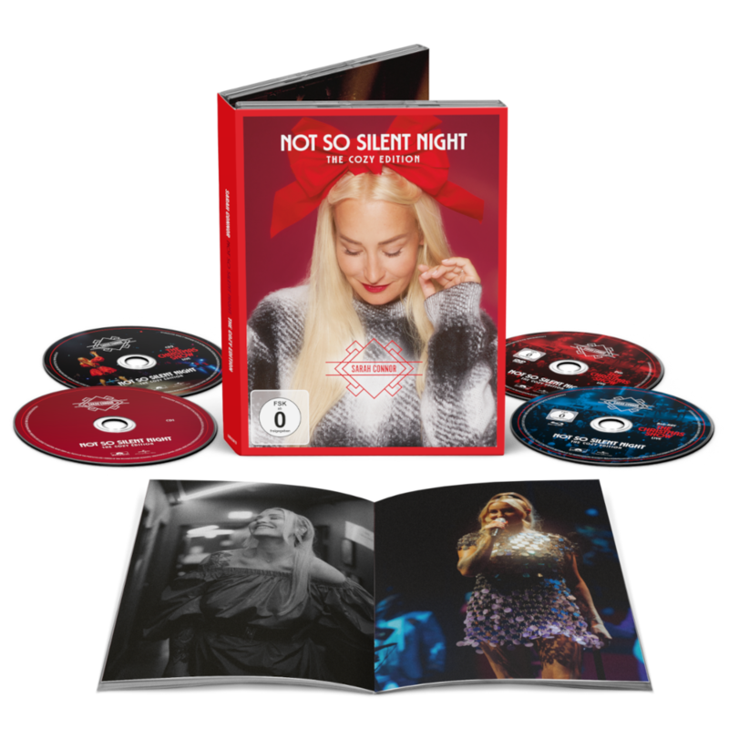 Not So Silent Night - The Cozy Edition von Sarah Connor - 2CD/DVD/Blu-Ray jetzt im Bravado Store