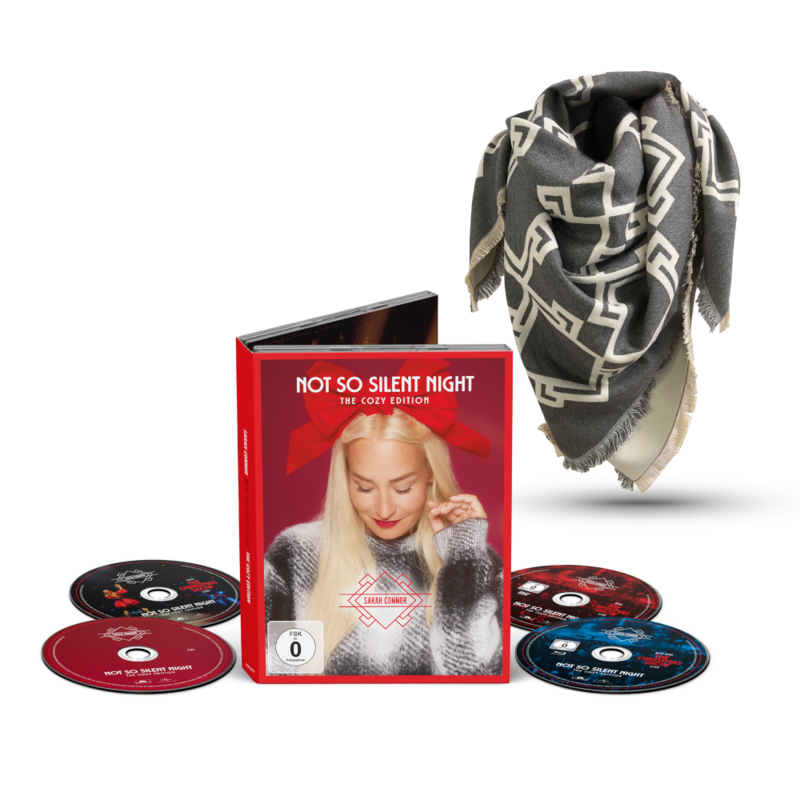 Not So Silent Night - The Cozy Edition von Sarah Connor - 2CD/DVD/Blu-Ray + Schaltuch jetzt im Bravado Store