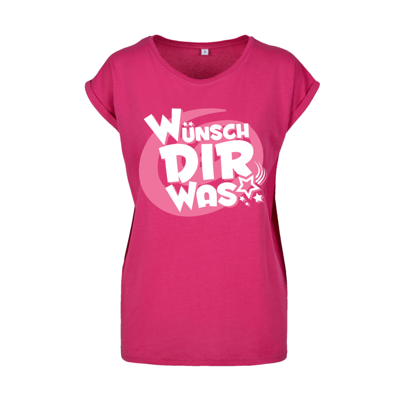 Wünsche  Dir Was - Logo Shirt pink von Sascha Grammel - Shirt jetzt im Bravado Store