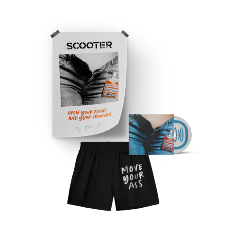 Open Your Mind And Your Trousers von Scooter - Move Your Ass Bundle (incl. CD) jetzt im Bravado Store