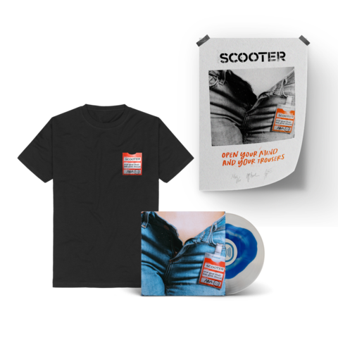 Open Your Mind And Your Trousers von Scooter - Posse Bundle (incl. Vinyl) jetzt im Bravado Store