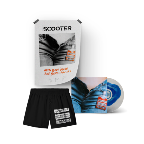 Open Your Mind And Your Trousers von Scooter - Move Your Ass Bundle (incl. Vinyl) jetzt im Bravado Store